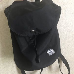 Black Mini Daypack with Snap